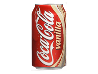 vanilla coca cola can